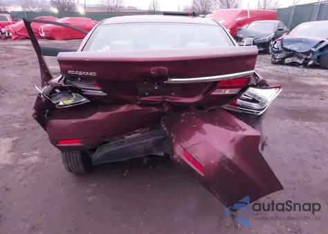 2014 Honda Civic Lx из США, поврежденный, VIN 19XFB2F51EE255158